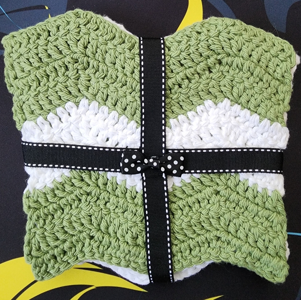 Crochet Washcloths - 4 count - Sustainable Shower Scrubbies